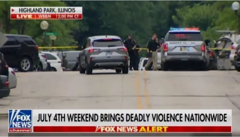 UPDATE: Shooter "Took Elevated Position" Possibly on Rooftop to Fire on Crowd at Highland Park 4th of July Parade - At Least 9 Shot - Police Describe ACTIVE SHOOTER SITUATION | The Gateway Pundit | by Jim Hoft