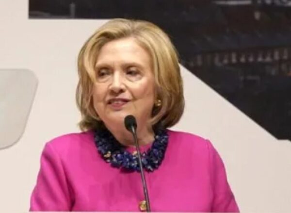 Hillary Clinton Who Was Behind the Trump-Russia Collusion Hoax Says Trump Winning in 2024 Would ‘End Democracy in America’