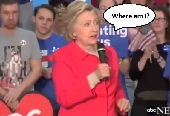 hillary blackout