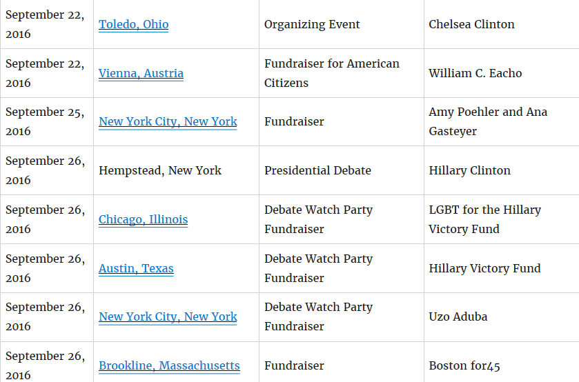 hillary-events-9-22-9-26-2