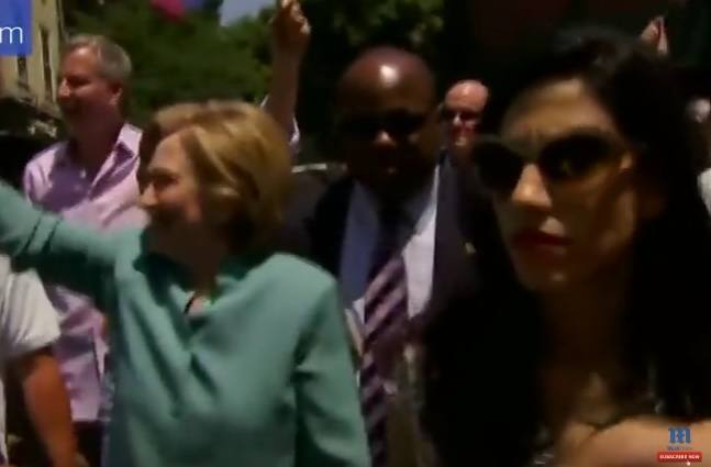 hillary huma gay pride