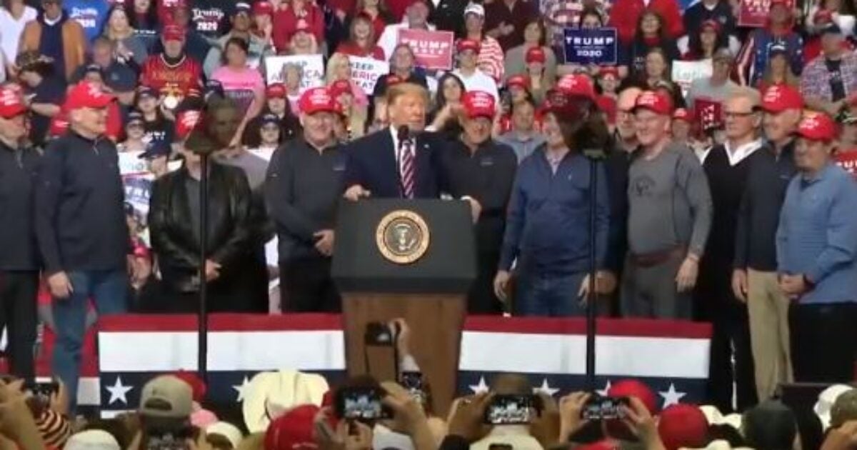 INCREDIBLE! US “Miracle on Ice” Hockey Team Joins Trump on Stage at Vegas Rally on their 40th Anniversary! — ALL IN KAG HATS! (VIDEO)