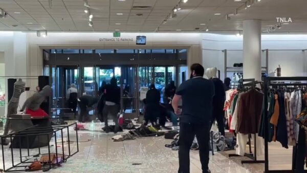 Video: Up to 0,000 in Merchandise Stolen From Los Angeles Nordstrom Ransacked by Dozens of Looters Who Attacked Security Guards With Bear Spray