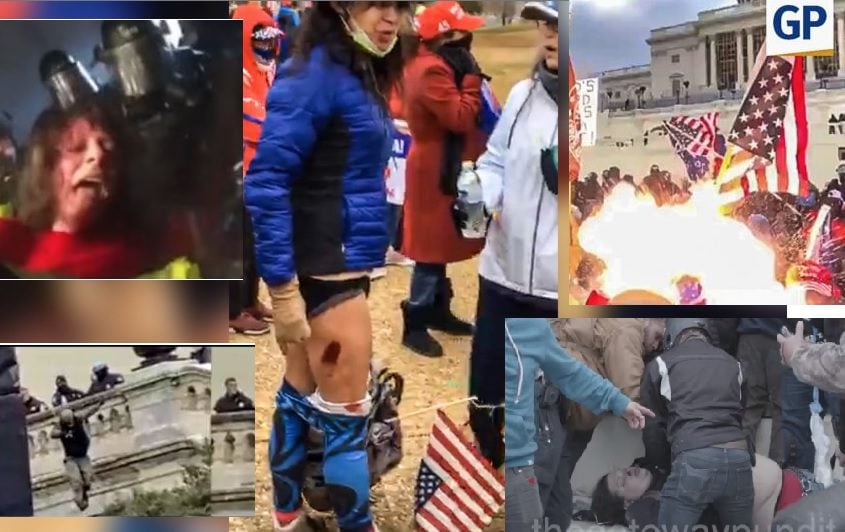 Here Are Five Horrific and Unforgettable Videos of January 6 Police Violence That Were Not Yet Picked Up in Tucker Carlson's January 6 Capitol Hill Coverage This Week | The Gateway Pundit | by Jim Hoft