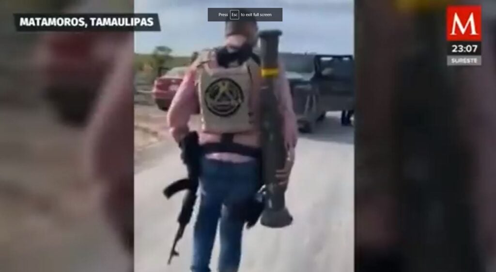 Biden Effect: US Javelin Anti-Tank Missiles Sent to Ukraine Are Ending Up Hands of Cartel Del Golfo in Mexico -VIDEO