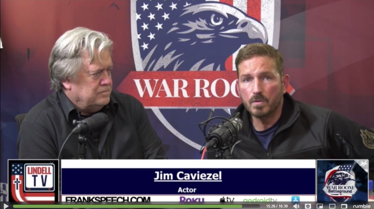 Breaking: Actor Jim Caviezel Implicates US Agencies in Child Sex Trafficking (VIDEO) | The Gateway Pundit | by Jim Hoft