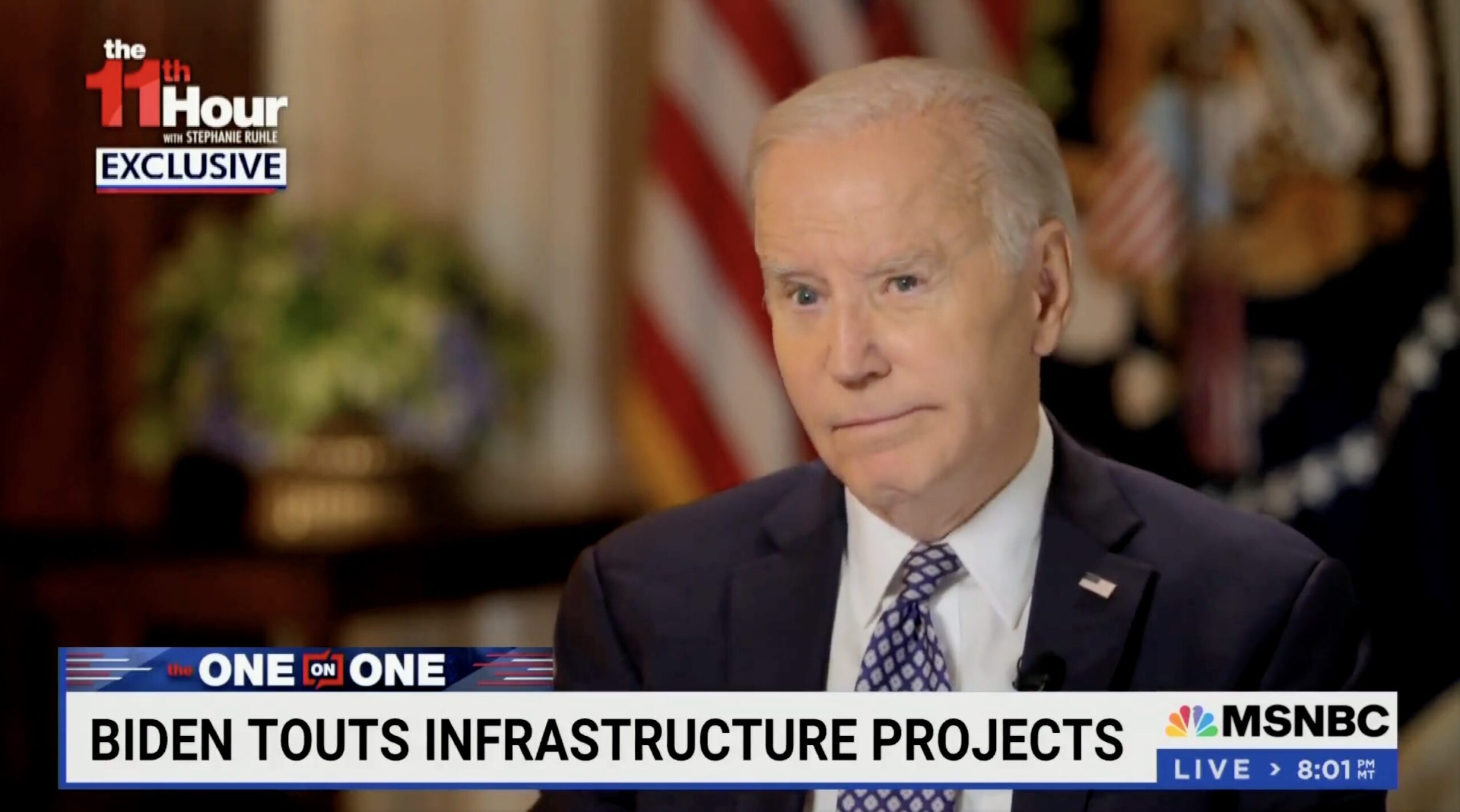 Biden’s MSNBC Interview Begins with a Brain Malfunction (VIDEO)