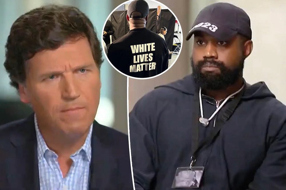 WOKENESS AT ITS WORST: JPMorgan Chase Kicks Kanye West to the Curb Following Tucker Interview, “White Lives Matter” T-Shirts in Paris, Controversial Twitter Post