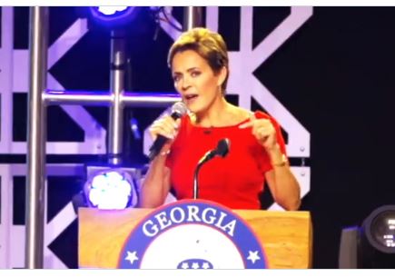 “If You Want to Get at President Trump You’re Going to Have to Go Through Me – and 75 Million Americans” – Kari Lake Ignites the Crowd at GA GOP Convention (VIDEO)