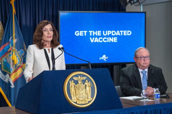 NY Gov. Kathy Hochuls Delivers Devastating News for Vaccinated: “It is Literally a New Vaccine, It is Not a Booster Shot…” Old Vaccine is “Not Protecting You Today” (VIDEO)