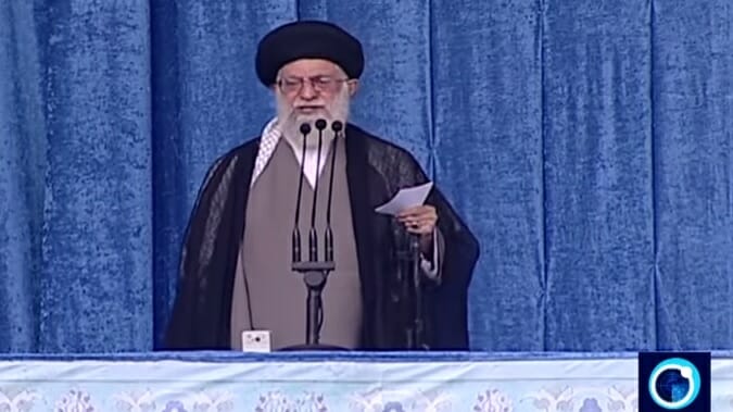 khamenei gun