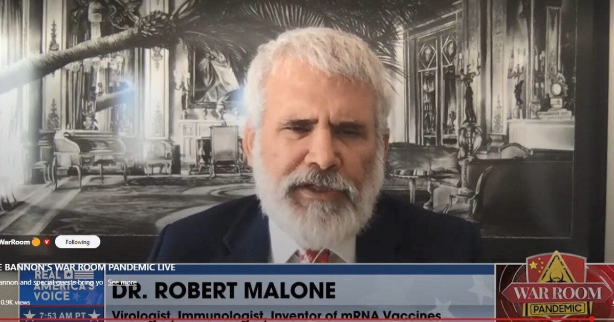 Dr. Robert Malone Fires Off Warning Shot on The War Room: Latest Disease Spreading Across China an "Ebola-Like Hemorrhagic Fever Virus" (VIDEO) | The Gateway Pundit | by Jim Hoft