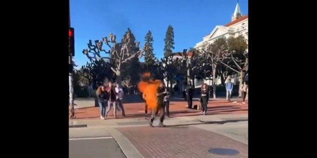 Man Sets Himself Ablaze on UC-Berkeley Campus – Screamed “Mormon Mafia” (VIDEO)