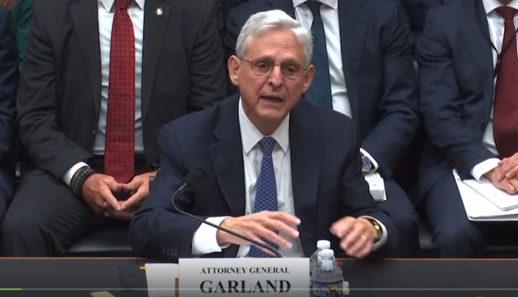 SICK! Lawless AG Merrick Garland Lectures on Holocaust to Defend His Policies of Persecuting, Indicting and Imprisoning His Political Opponents (VIDEO)