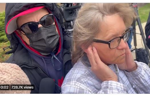 LEFTIST MONSTER Violates Elderly Woman with Marjorie Taylor Greene Outside DC Gulag – Attempts to Shut Down Lawmaker’s Presser – Prison Staff Refuses to Take Action