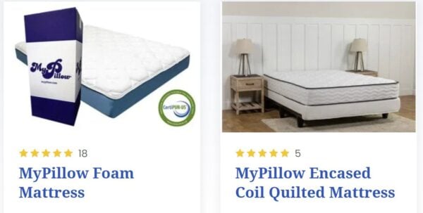 Amazing Deals On MyPillow Mattresses (Foam And Two-Sided Encased Coil Quilted Mattresses) — Now an Extra 0 Off!