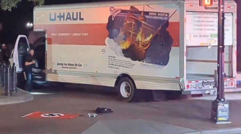 UPDATE: 19-Year-Old Man ‘Sai Varshith Kandula’ From St. Louis Suburb Was Driving U-Haul that Rammed Into White House House Barriers with “Nazi Flag”