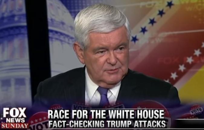 newt gingrich hillary recession
