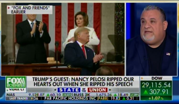 “It Felt Like She Ripped Our Hearts Out – The Most Disrespectful Thing I’ve Ever Seen” – Trump SOTU Guest Describes Reaction to Pelosi Ripping Up Speech (VIDEO)