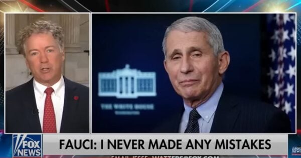 “Yes, Doctor Fauci Instituted a Cover Up” – Senator Rand Paul on Dr. Fauci’s Efforts to Hide Truth Behind Origins of COVID-19 (VIDEO)