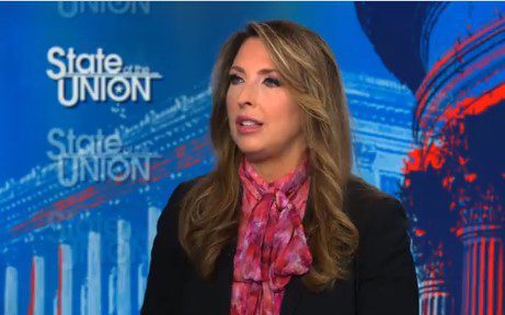 On Tuesday When President Trump Was Being Indicted – Ronna McDaniel Was Focused on the Release of the GOP Convention Logo – Ronna McDaniel and the GOP Are a Danger to the Country