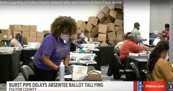 BREAKING: CROOKED GEORGIA ELECTIONS SUPERVISER Filmed
Pulling Out Suitcases of Ballots from Beneath Table IS IDENTIFIED —
IT’S RUBY’S DAUGHTER! (Video) 3