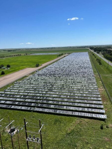 Baseball-Sized Hail Wreaks Havoc on Million-Dollar 5.2 Megawatt Community Solar Project in Nebraska, Destroying Over 14,000 Solar Panels