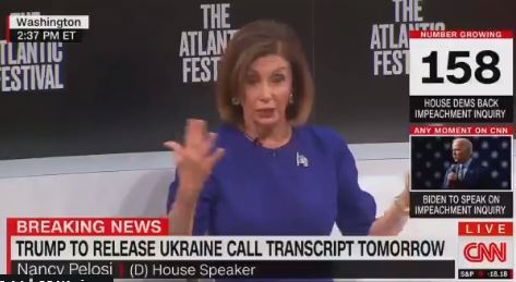 WHOA! PELOSI ACCIDENTALLY TELLS THE TRUTH! Admits Earlier Today Everything They're Doing Is Attempt to Stop Trump from Being Elected (VIDEO) | The Gateway Pundit | by Jim Hoft