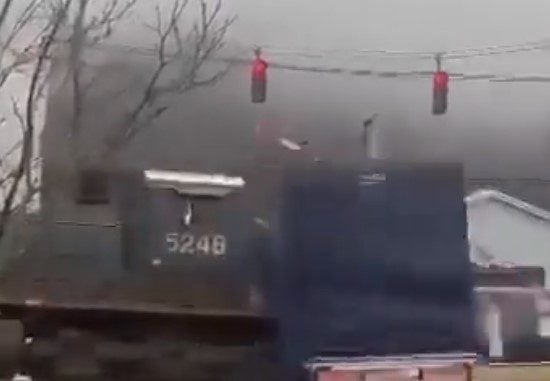 Train Plows Through 18-Wheeler In New York State (VIDEO)