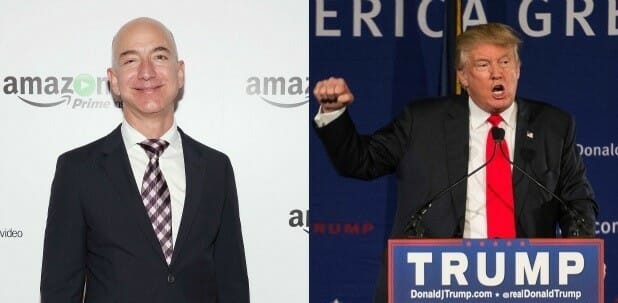 trump bezos