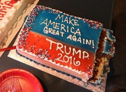trump cake