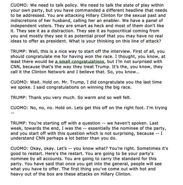 trump cnn cuomo