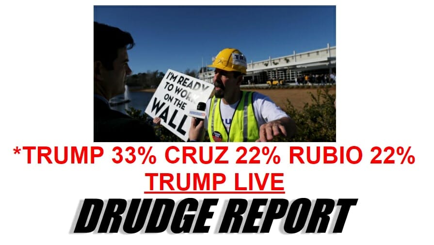 trump drudge worker