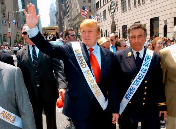 trump israel parade