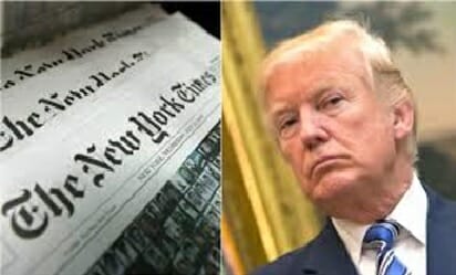 JUST IN: Judge Throws Out President Trump’s Lawsuit Against New York Times, Orders Him to Pay All Legal Fees – NY Times Gloats