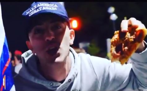"You Know It's From Trump Because There's Meat on It!" - AWESOME! President Trump Buys HUNDREDS of Pizzas for his Supporters Outside Walter Reed Medical Center (VIDEO) | The Gateway Pundit | by Jim Hoft