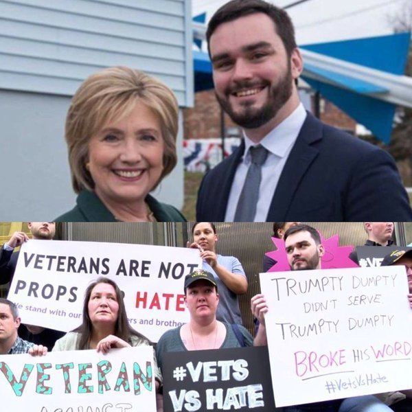 trump protest clinton mccoy