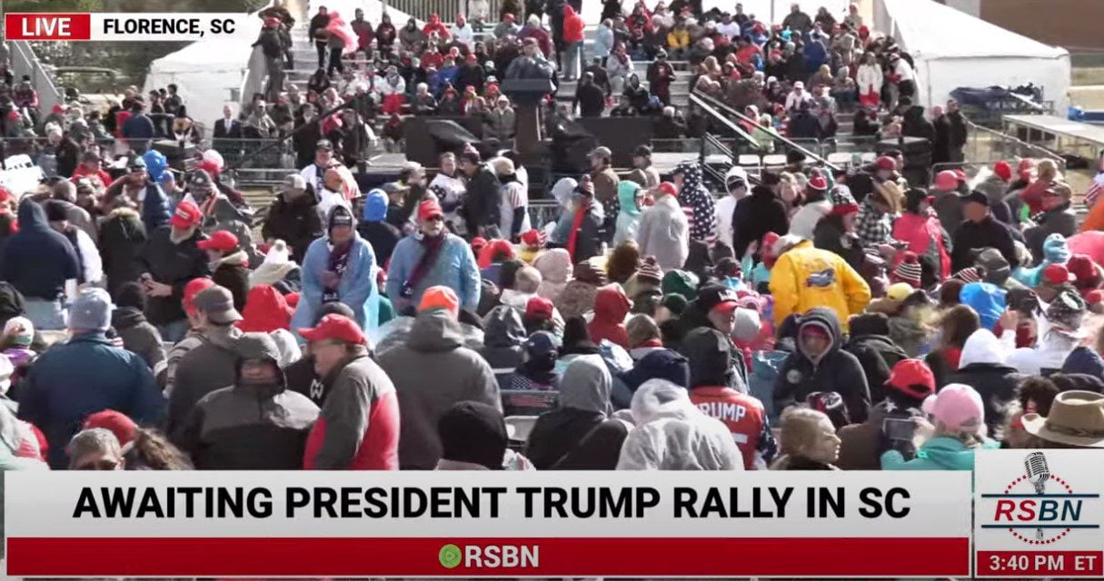WATCH LIVE: THOUSANDS Wait in Line Hours Early to See President Trump Speak at Summerville, SC Event - Coverage Begins at 11am ET, Trump to Speak at 3:00pm ET | The Gateway Pundit | by Jordan Conradson