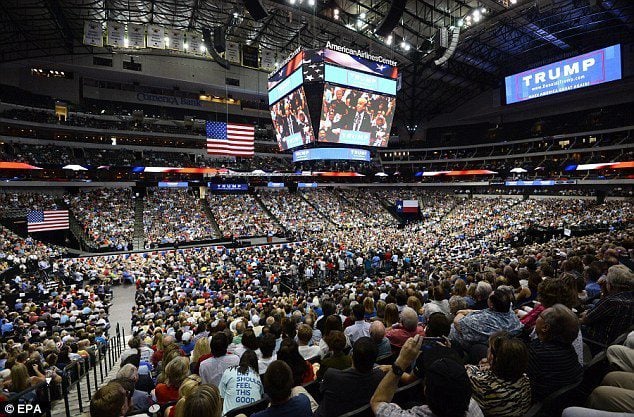 trump train rally