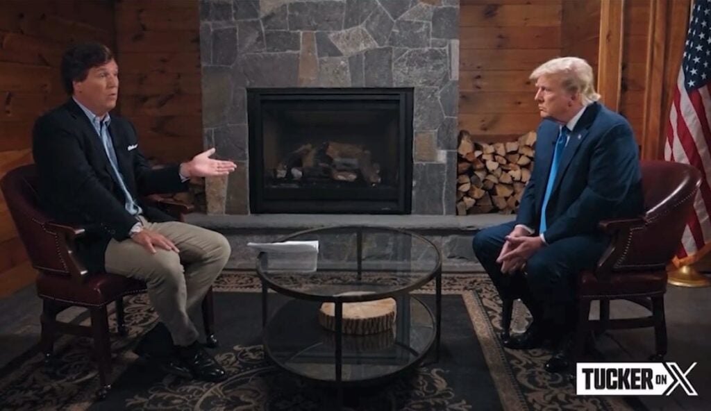 “Don’t They Have to Kill You Now?” – Tucker Carlson and President Trump Discuss the Historic Assault by the Demonic Left (VIDEO)