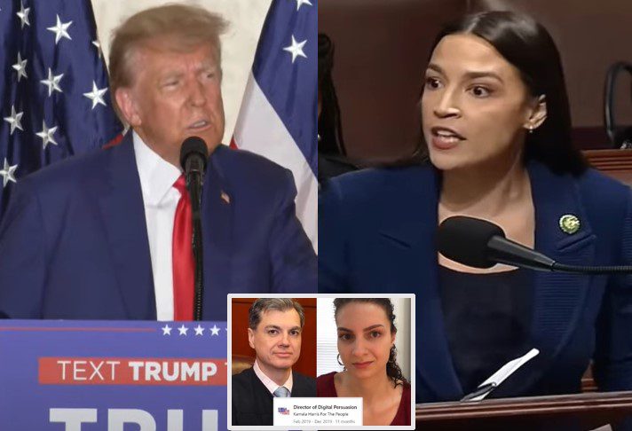 AOC Livid After Trump Confirms TGP Report on Daughter of New York Judge Working for Biden-Harris Campaign