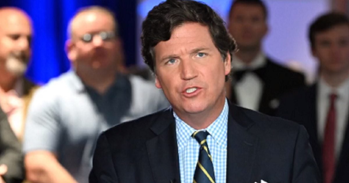 Former Fox News host Tucker Carlson.