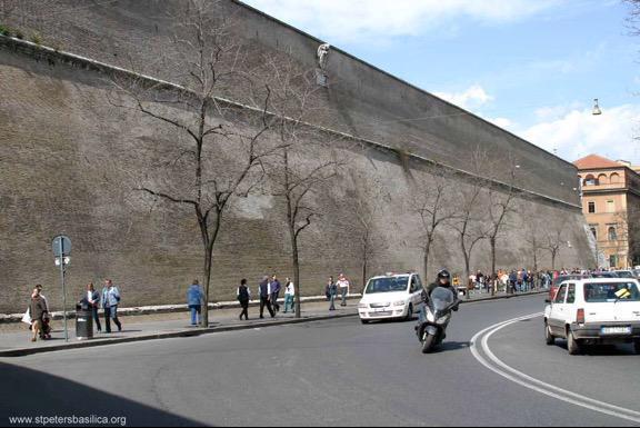vatican wall