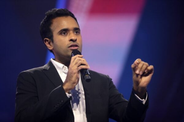 Vivek Ramaswamy is Now Tied With Ron DeSantis for Second Place in 2024 Poll