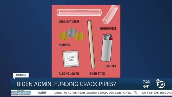 Biden Regime Spends 0,000 On “Harm Reduction” Program That Distributes Crack Pipes In Texas